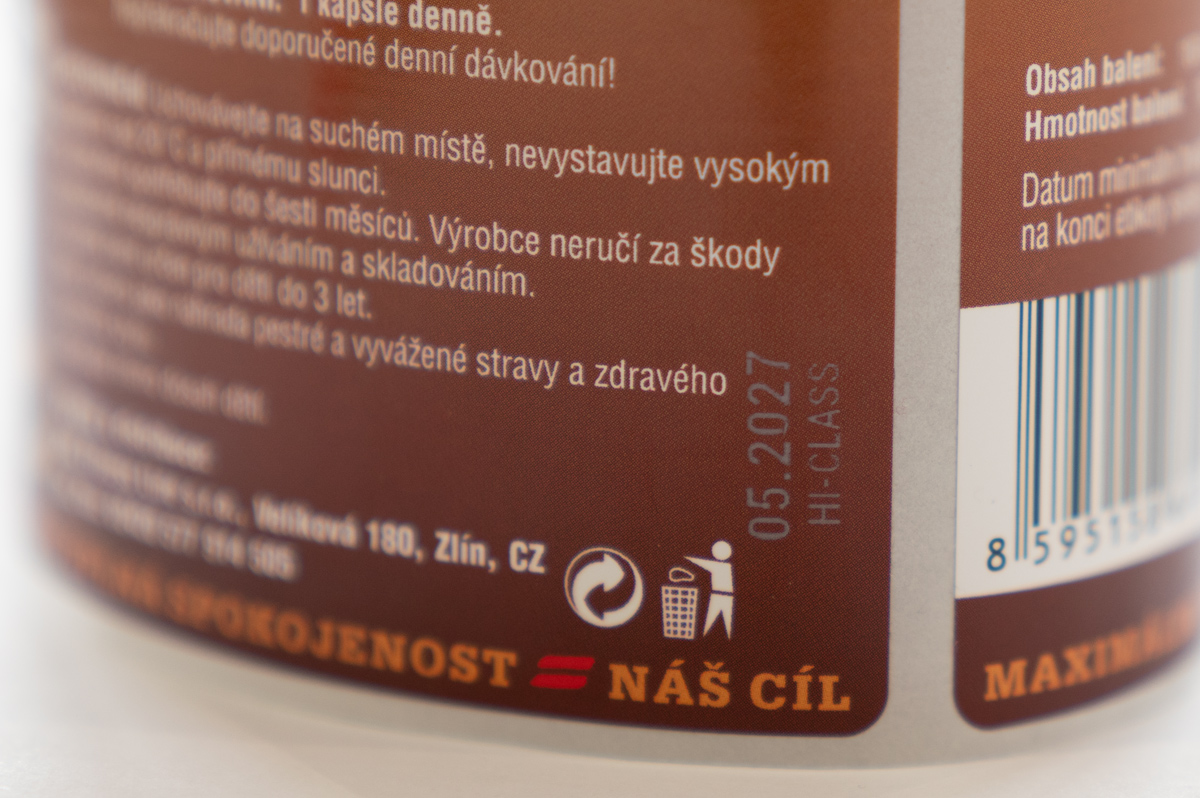 Ukázky značení s HP cartridgovými tiskárnami od TS Electronis Zlín, s.r.o.