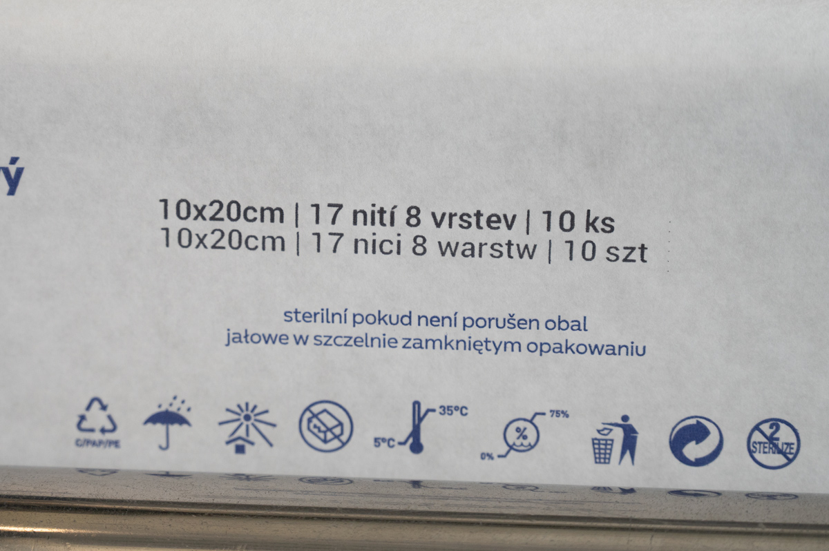 Ukázky značení s HP cartridgovými tiskárnami od TS Electronis Zlín, s.r.o.